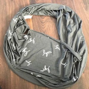 Love Your Melon Grey Infinity Scarf